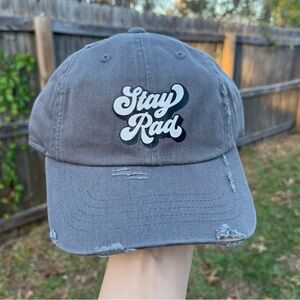 Stay Rad Custom Made Low Profile Distressed